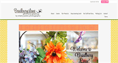 Desktop Screenshot of bradburylane.com